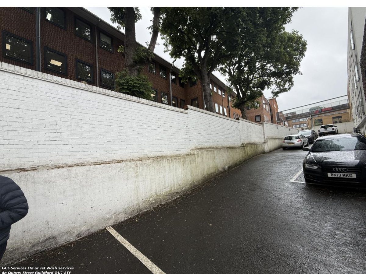 Boundary Wall & Parking Access, before