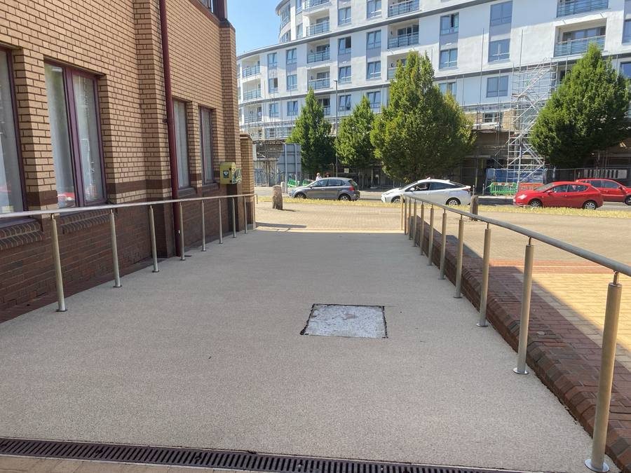 Disabled Access Ramp, after