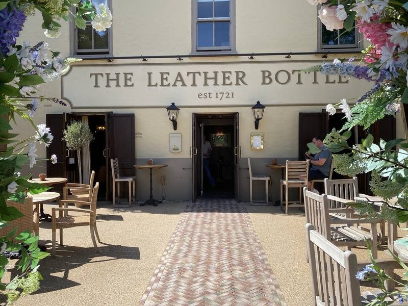 Front terrace, fully refreshed and welcoming