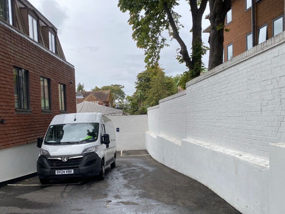 Vehicle Access & Parking Corner, after