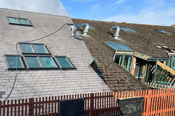 Roof cleaning services in Surrey